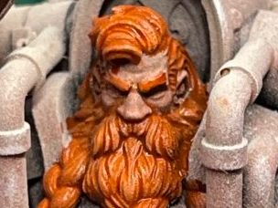 Step 4 — hair and beard