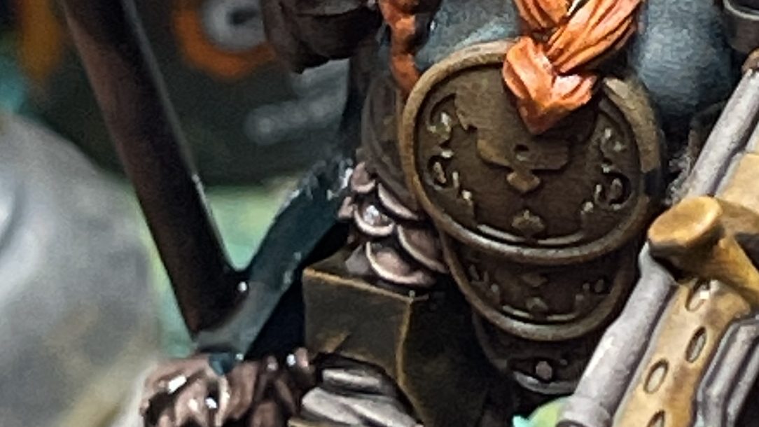 Step 15a — cloak and chain mail wash