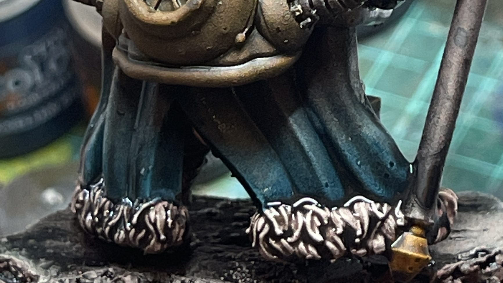 Step 15b — cloak and chain mail wash