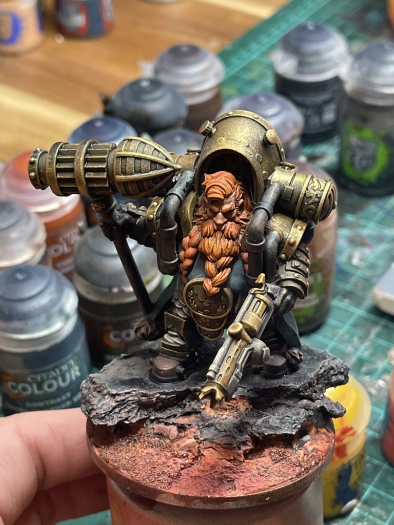 Step 17a — armour highlights