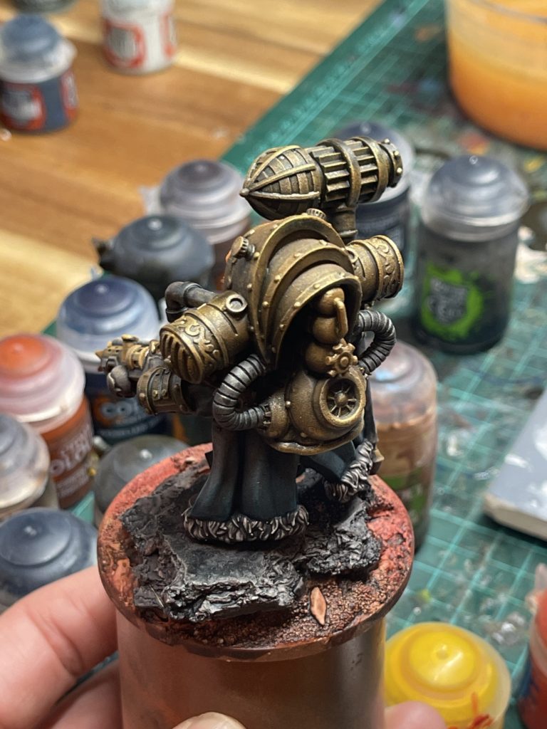 Step 17b — armour highlights