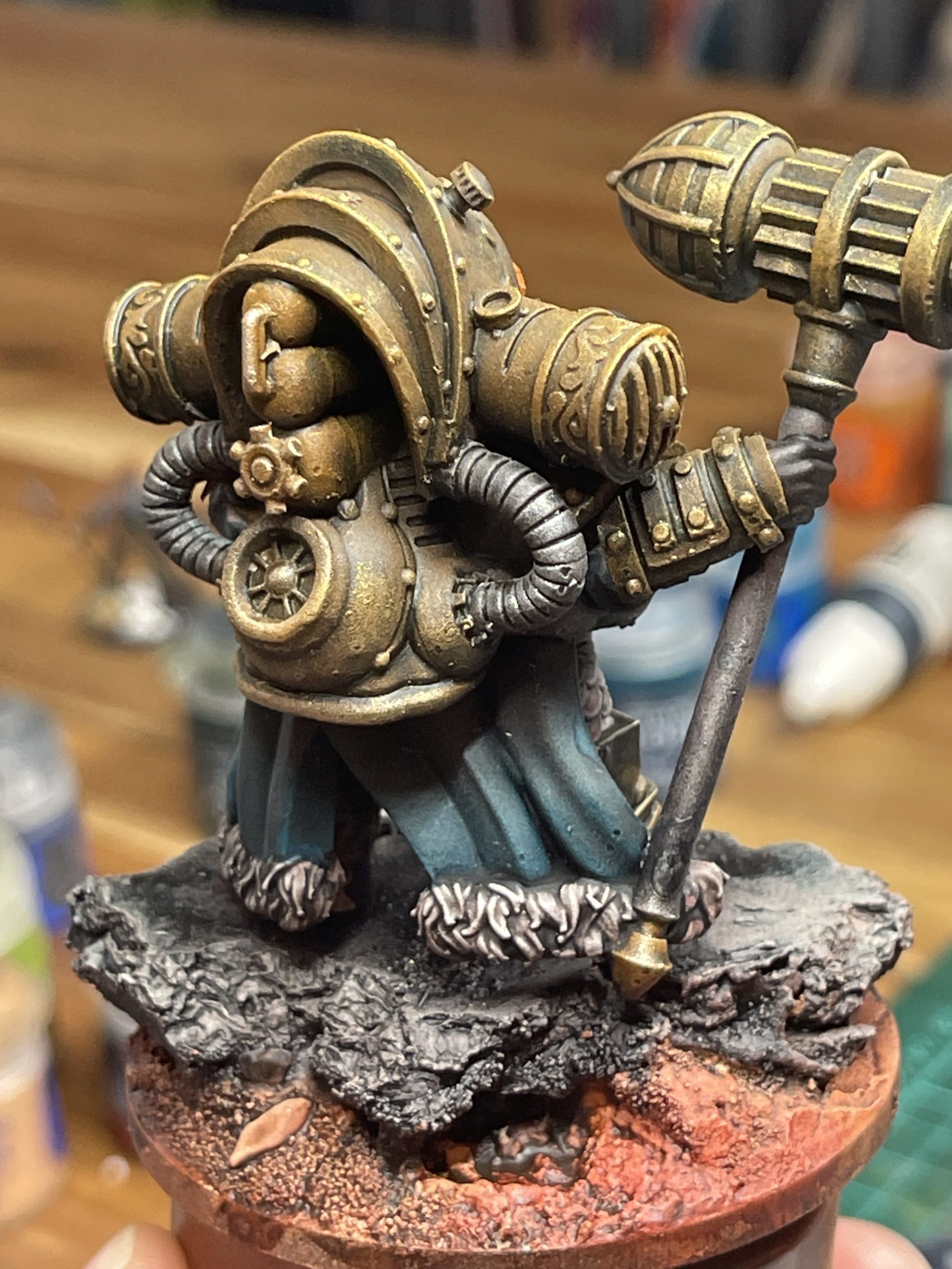 Step 18b — silver pipes