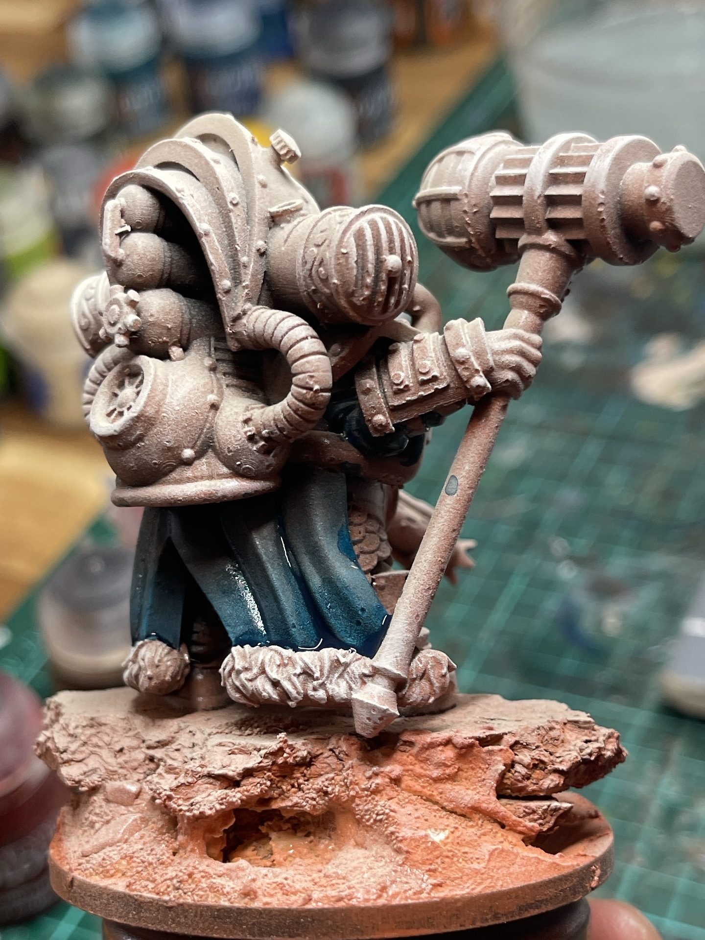 Step 5b — shirt and cloak